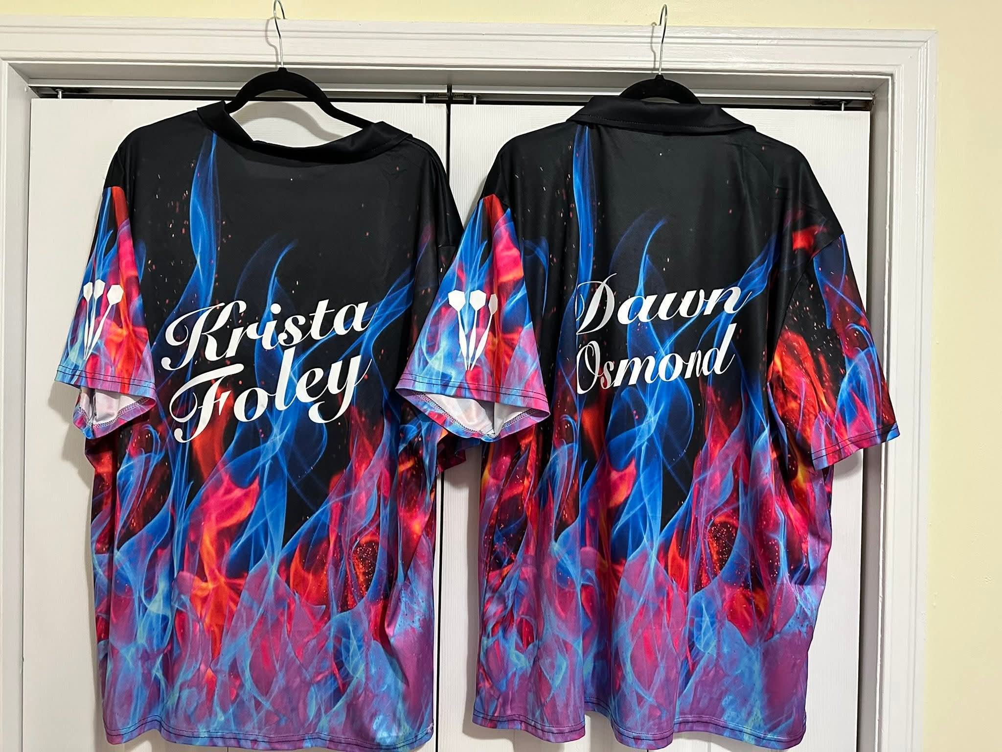 Dart Jerseys Hanging