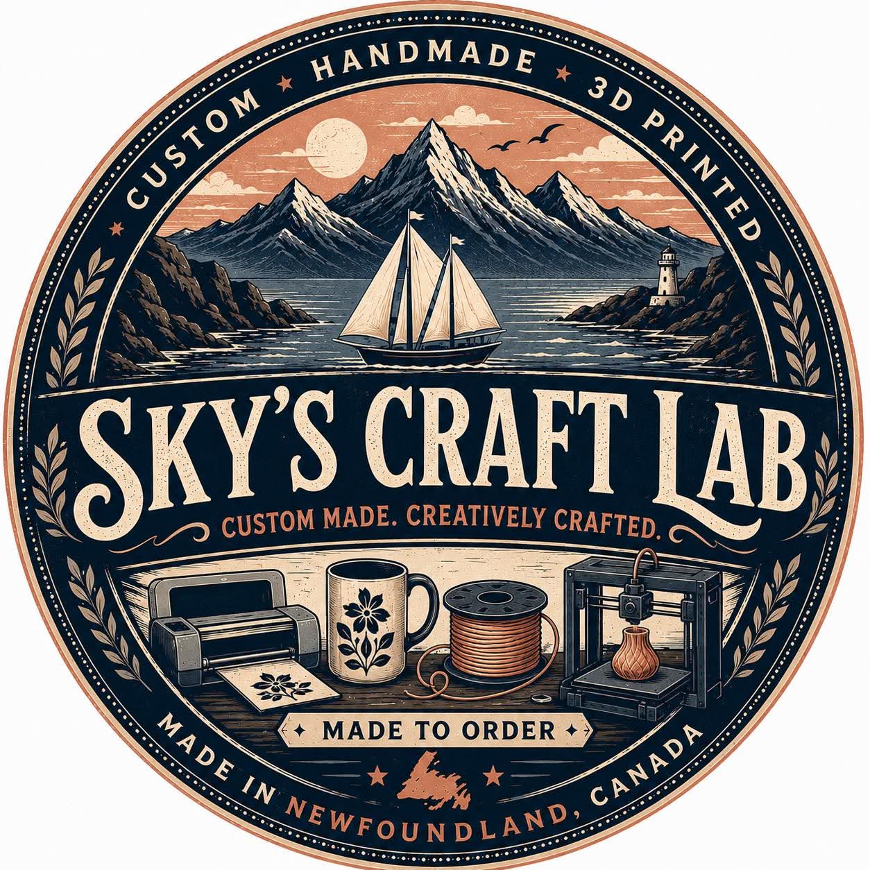 Sky's Craft Lab Logo